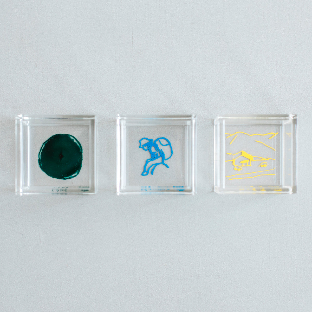 アクリル5勺枡（イラスト：マメイケダ） – 多胡本家酒造場