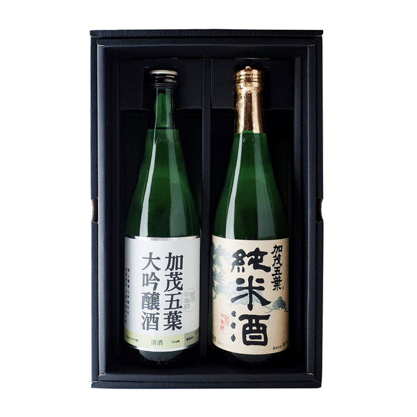 【ギフト】加茂五葉　大吟醸・純米セット 720ml2本入