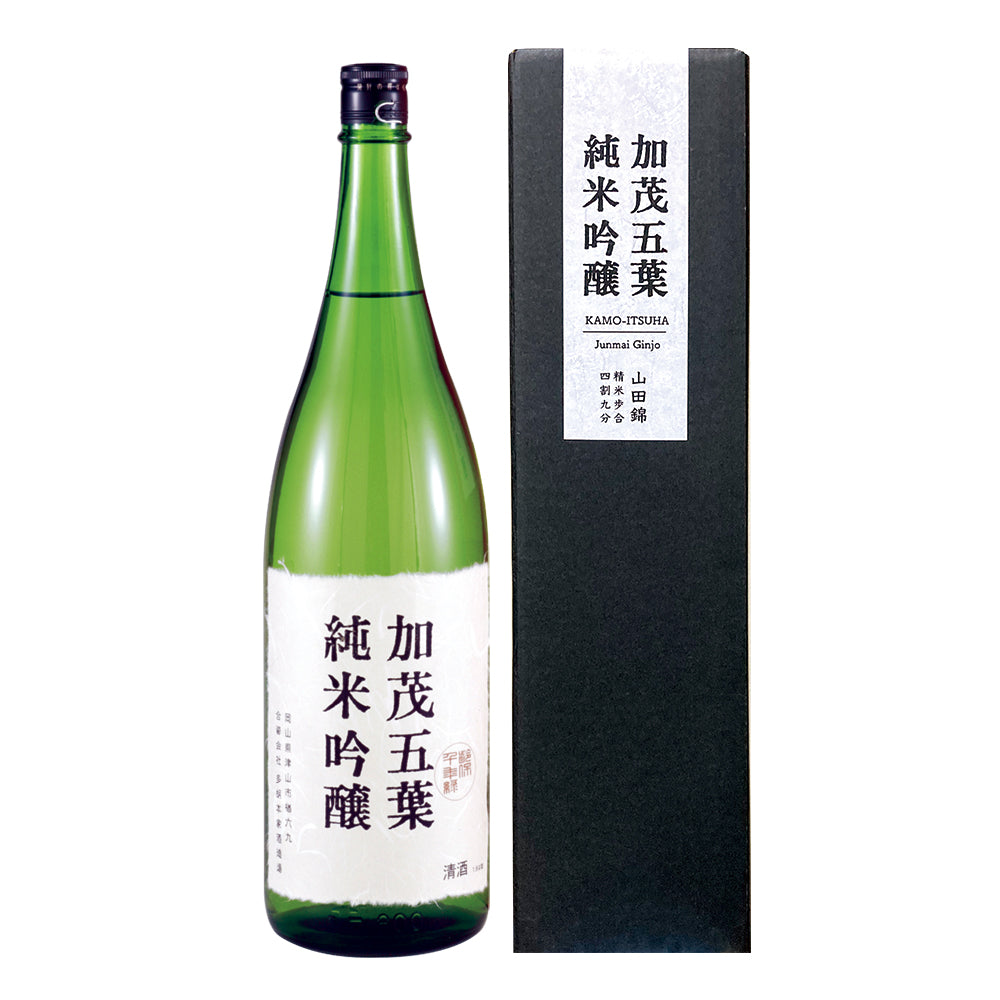 加茂五葉 純米吟醸 1.8L 化粧箱入 – 多胡本家酒造場