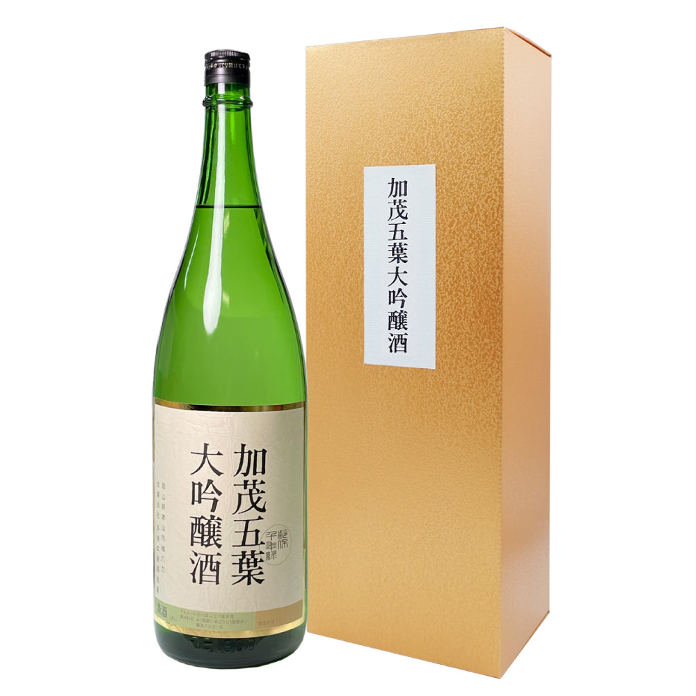 #加茂五葉 大吟醸酒 日本酒1.8L 加茂五葉 大吟醸 1.8L 化粧箱入 – 多胡本家酒造場
