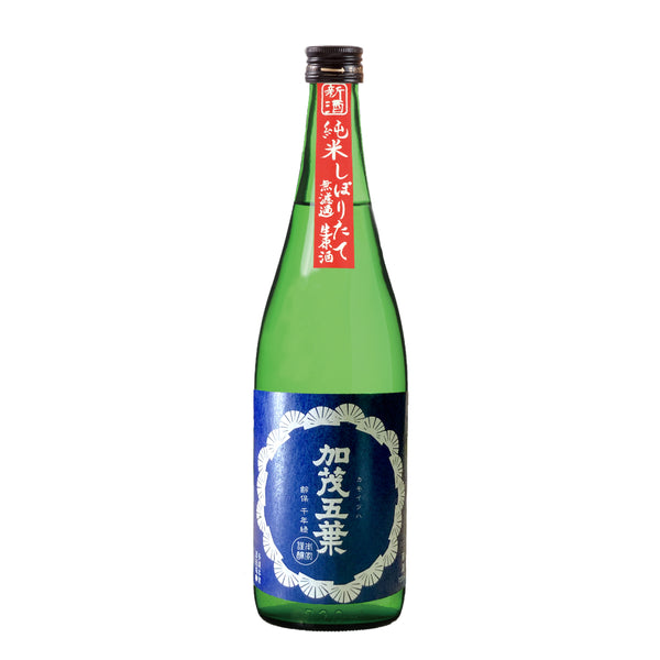 【2024BY新酒｜季節限定】 純米しぼりたて 生原酒 720ml